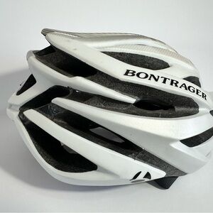 Bontrager White Cycling Helmet